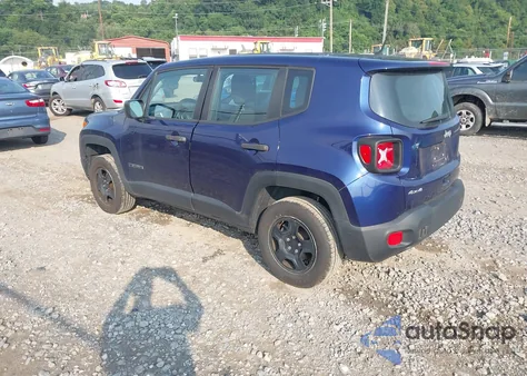 2018 Jeep Renegade Sport from USA, damaged, VIN ZACCJBAB3JPJ06165